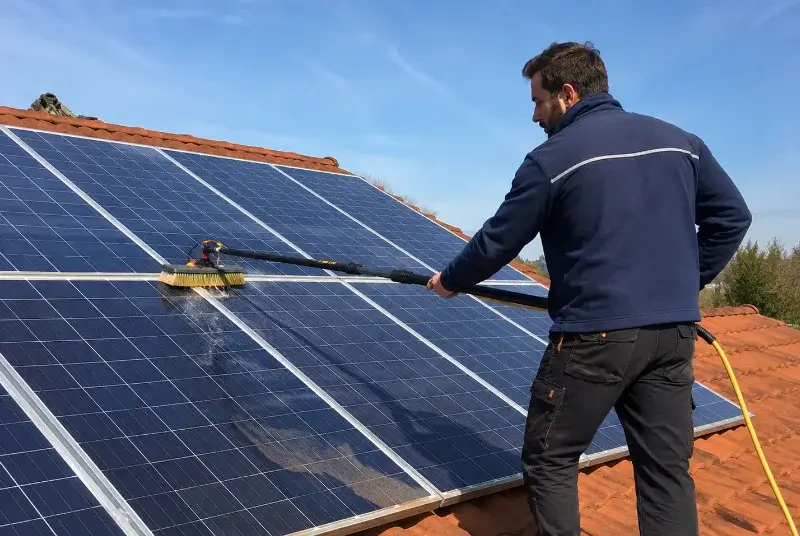 Nettoyage et entretien de panneaux solaires à Charmes-sur-l'Herbasse